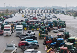Protesti poljoprivrednika u Grčkoj