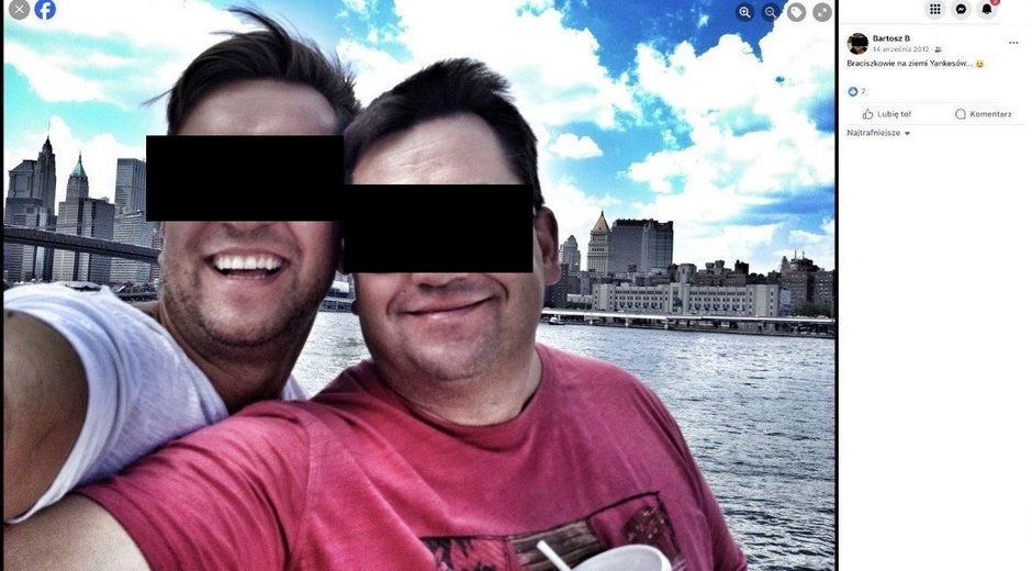Maciej B. (z prawej) i jego brat Bartosz, oskarżony przez prokuraturę o wyprowadzanie pieniędzy ze spółki GetBack. Źródło: Facebook