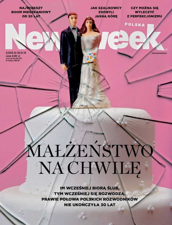 Okładka najnowszego "Newsweeka" 