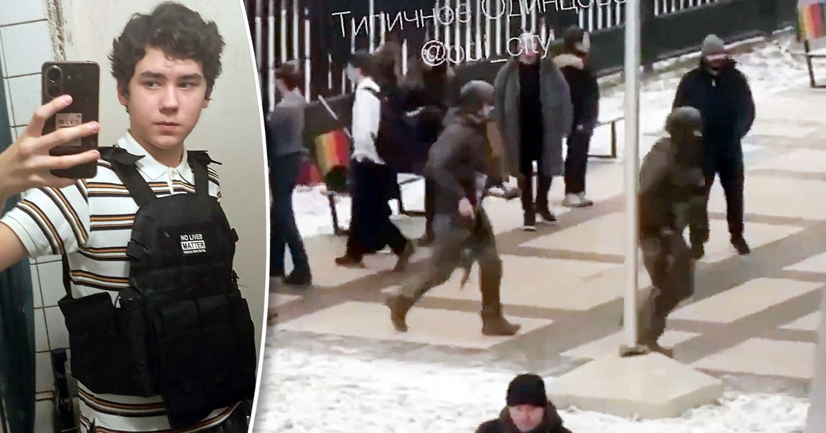 Koszmarna zbrodnia w szkole dla dzieci rosyjskich bogaczy. Nastoletni zabójca przyszedł w upiornej koszulce