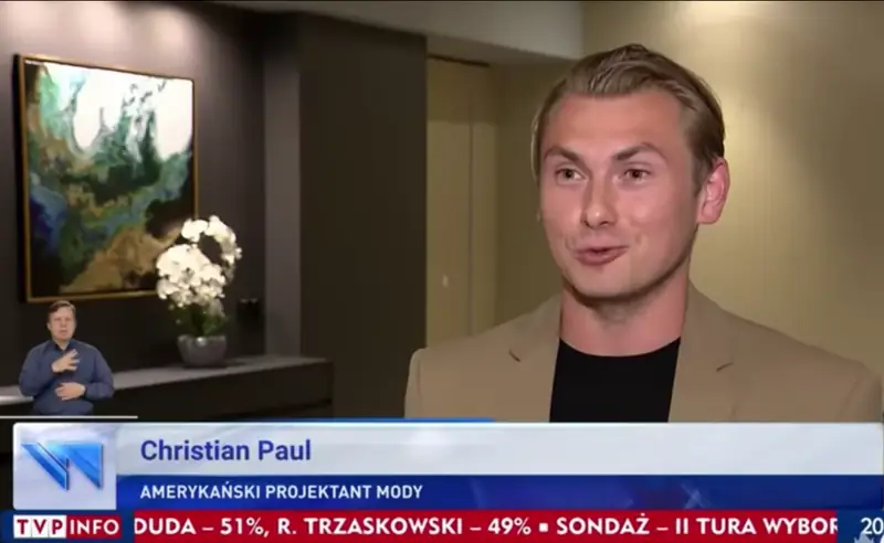 Christian Paul - kim jest projektant, który chwali styl Agaty Dudy?