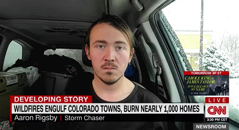 I'm a pro storm chaser. I've been in a building as it was ripped apart ...