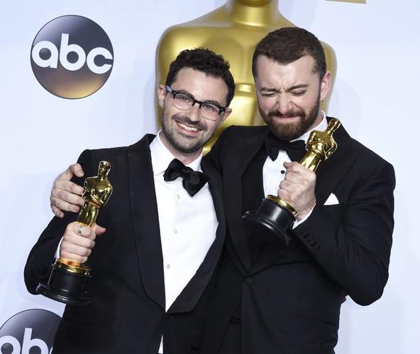 Oscary 2016 – najlepszy utwór: 'Writing's On The Wall' z filmu 'Spectre', Jimmy Napes, Sam Smith