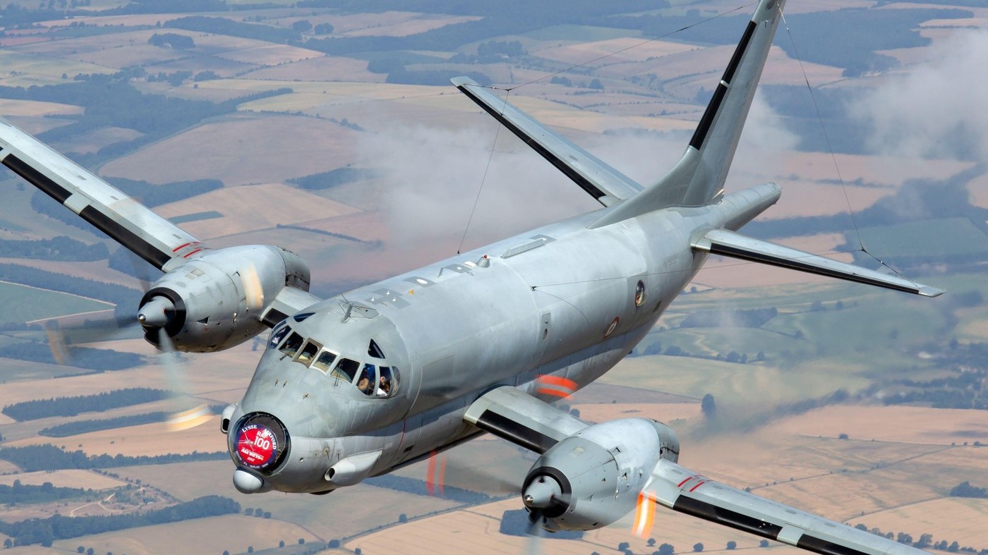 Avionul francez ATLANTIQUE 2, capabil de luptă antisubmarină și supraveghere, dislocat la Mihail Kogălniceanu pentru misiuni în Marea Neagră