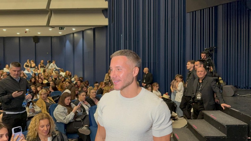 Saša Kovačević na koncertu Jakova Jozinovića