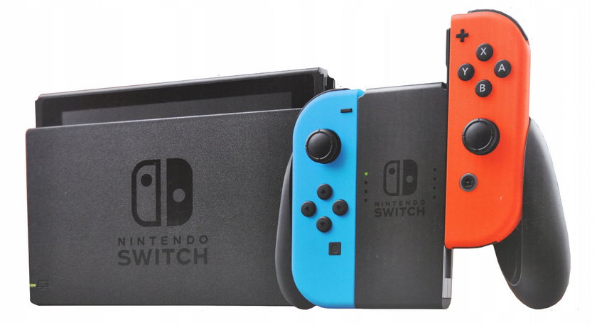 Nintendo Switch Joy-Con Niebiesko-Czerwony