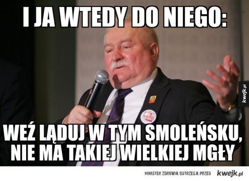 Wałęsa nowym królem memów