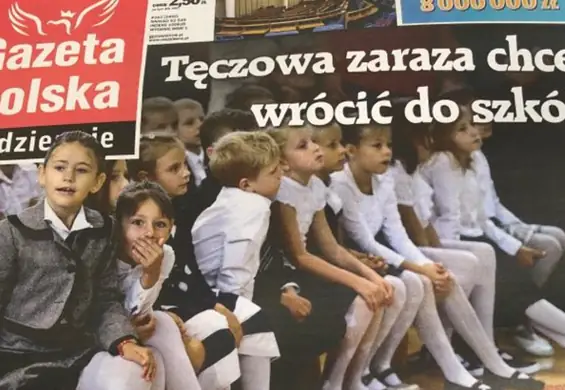 Mowa nienawiści w samolotach LOT. Pasażerowie otrzymali gazetę z okładką "Tęczowa zaraza"