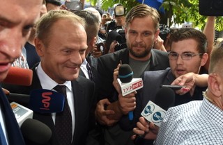 Trwa przesłuchanie Donalda Tuska w Prokuraturze Krajowej