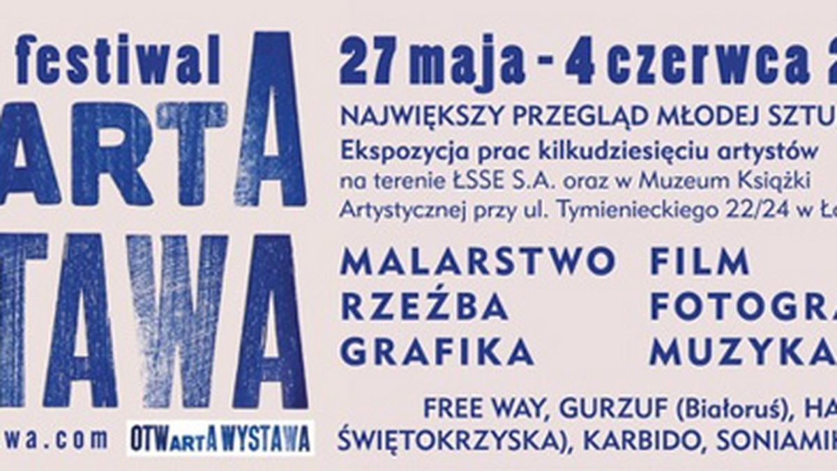 Ekspozycja prac plastycznych, projekcje filmowe, koncerty i warsztaty znajdą się w programie 10. jubileuszowego Festiwalu Otwarta Wystawa, który w piątek rozpoczyna się w Łodzi. Festiwal ma promować młodych łódzkich artystów i integrować środowiska twórcze.