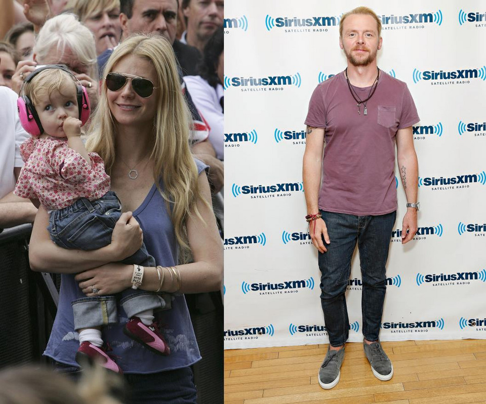 Gwyneth Paltrow i Simon Pegg