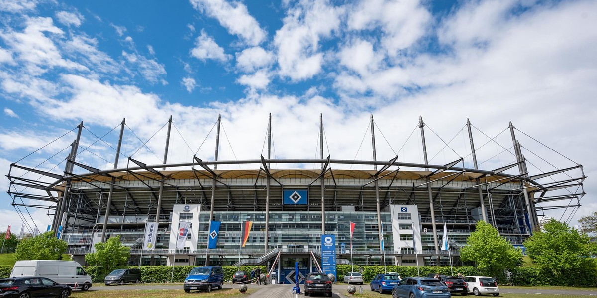 Volksparkstadion w Hamburgu.