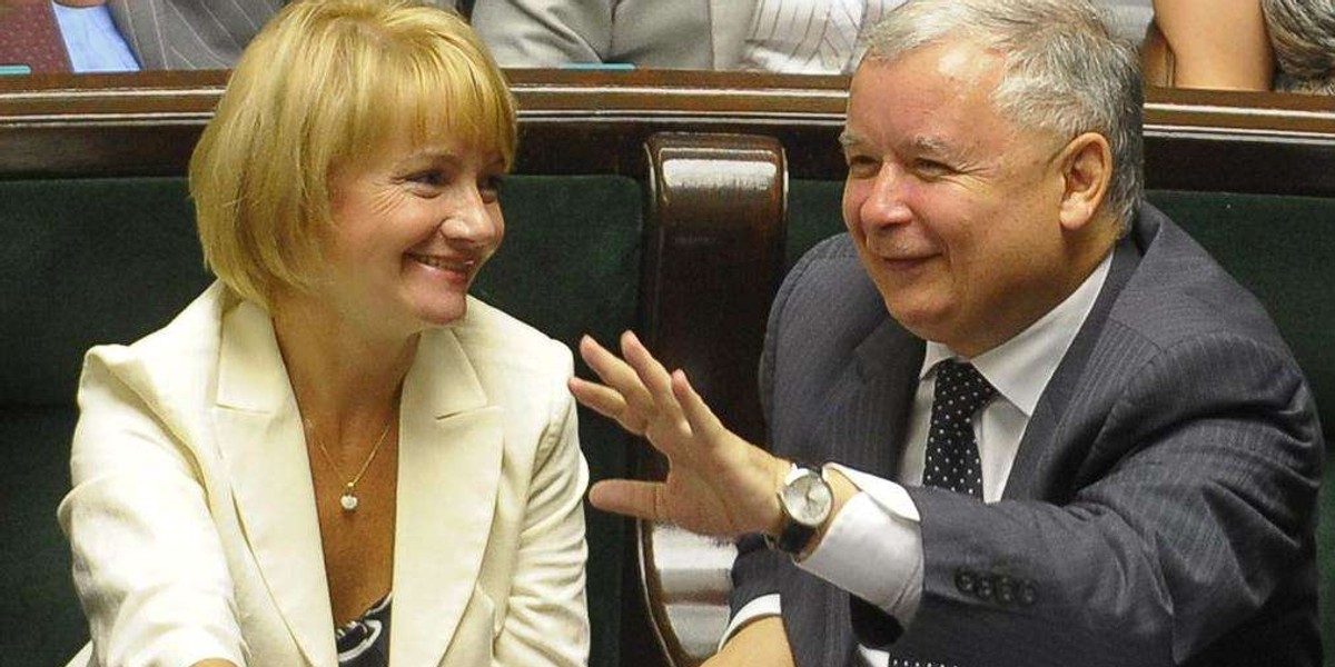 Kaczyński o Szczypińskiej: Kariera na love story ze mną! 