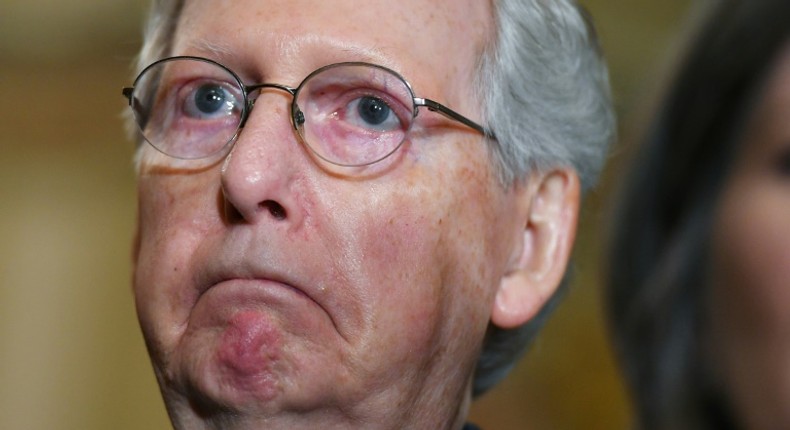 Senate Majority Leader Mitch McConnell has warned that the US withdrawal from Syria will hurt its allies and empower its enemies