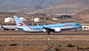 The incident involved a Neos Boeing 737 Max (not pictured) taking off from Tenerife.Fabrizio Gandolfo/SOPA/Getty Images