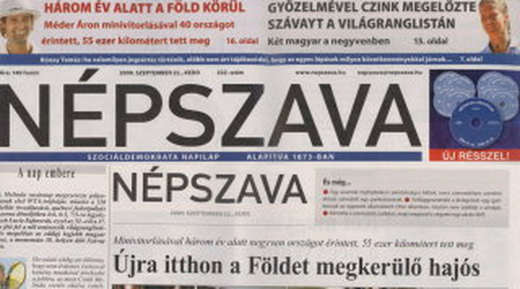 Felszámolási eljárás a Népszava ellen