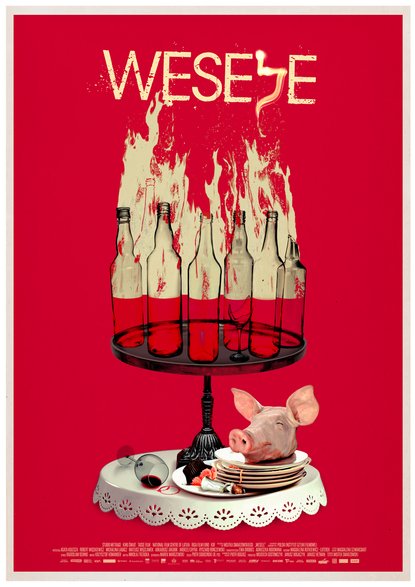 "Wesele". Plakat artystyczny filmu