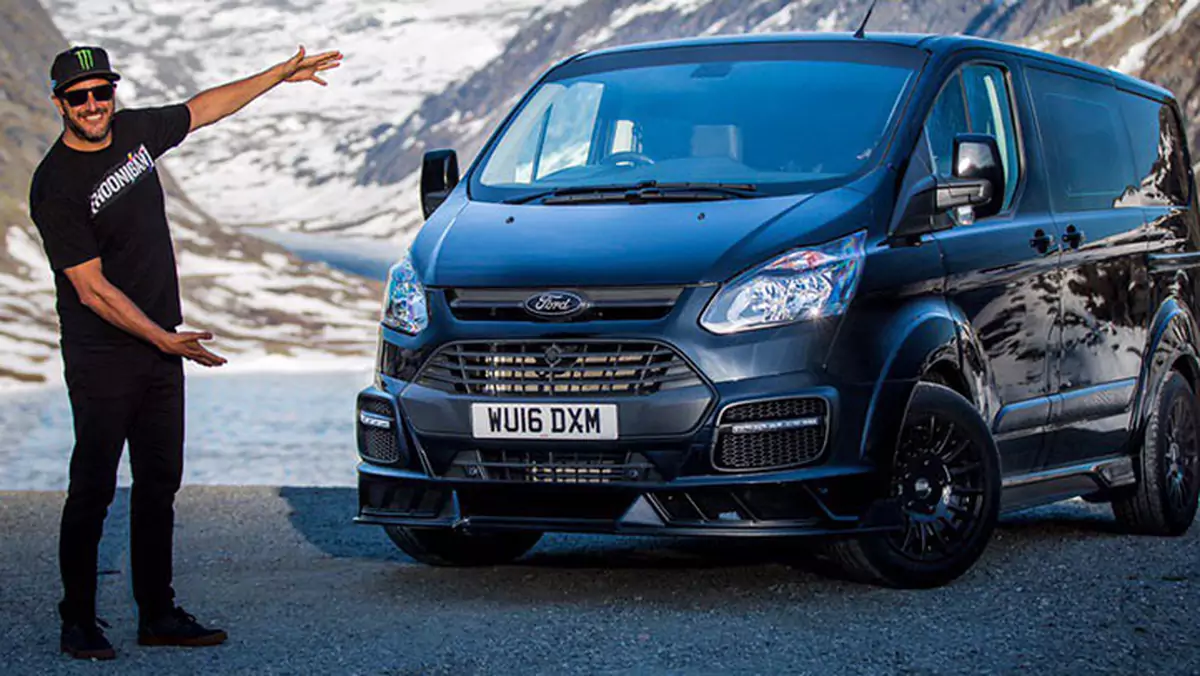 Ford Transit przygotowany przez Kena Blocka