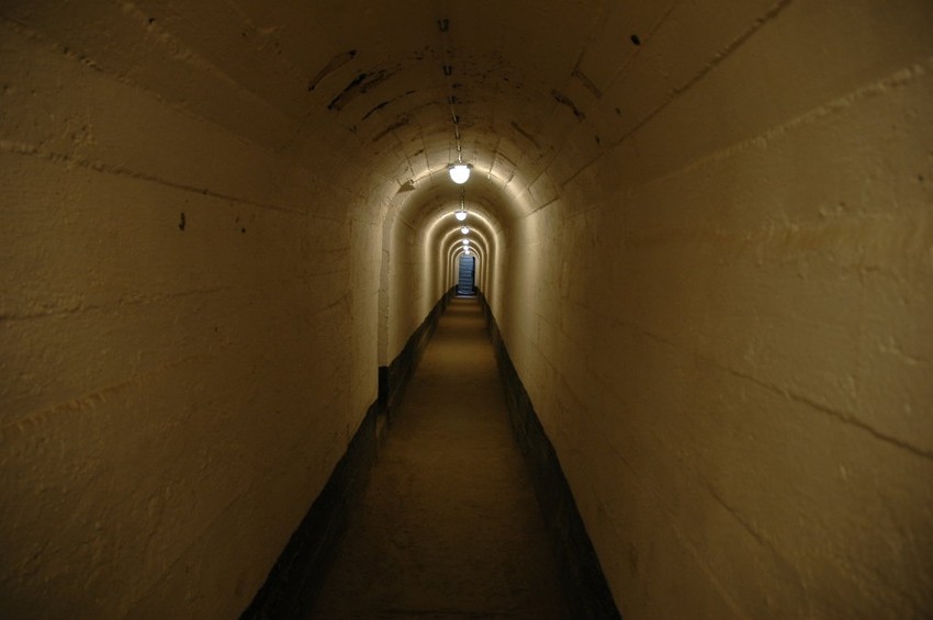 Tunel koji vodi do bunkera