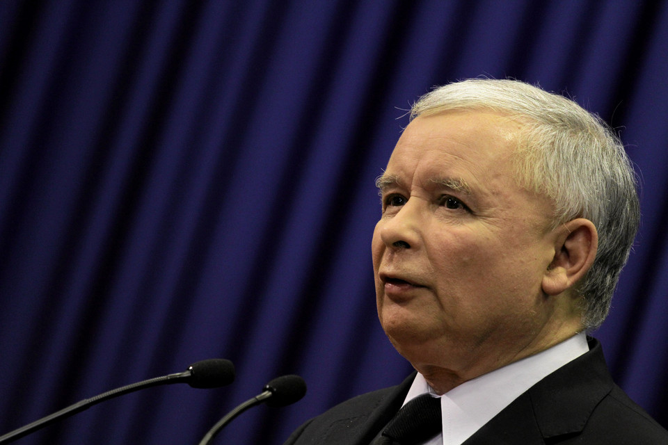 Jarosław Kaczyński, Fot. Sławomir Kamiński / Agencja Gazeta