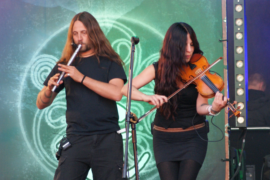 Eluveitie - Metlfest 2012 (fot. Aneta i Piotr Kuhny)