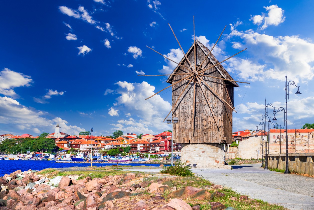 Nesebar je starobylé mesto v Bulharsku na brehoch Čierneho mora. 