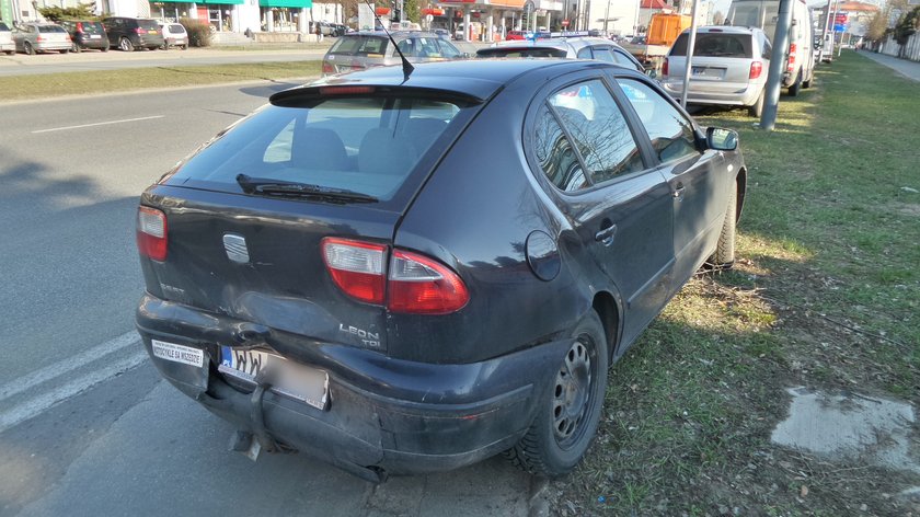 Poseł Halicki miał stłuczkę!