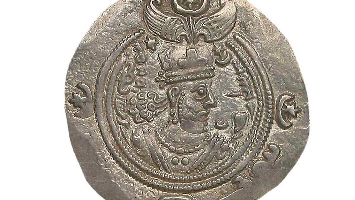 Drachma z Eranshahr moneta