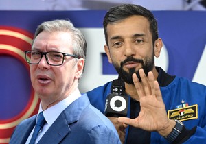 Aleksandar Vučić i Sultan Saif Al Nejadi