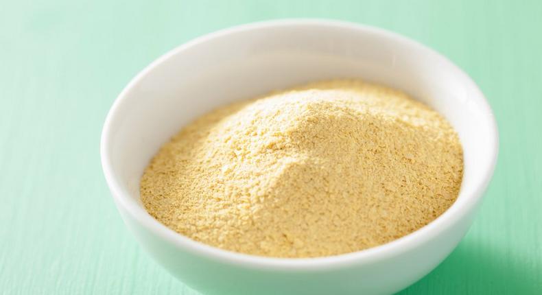 Nutritional yeast also called Nooch.