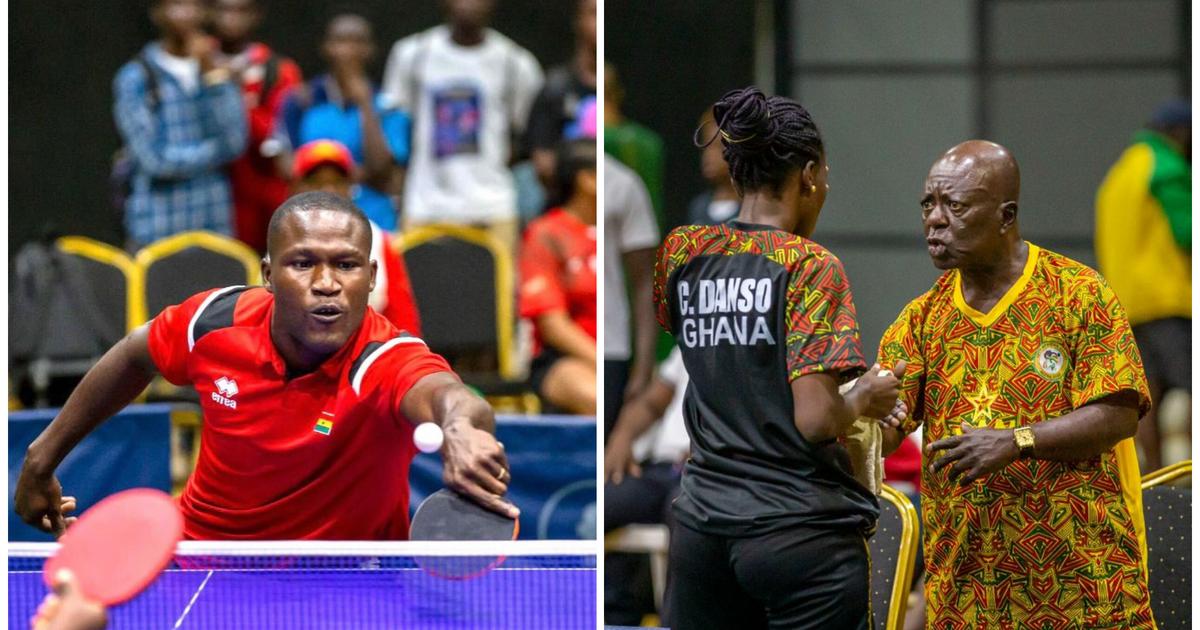 African Games: Ghana eliminated from men and women’s table tennis singles event