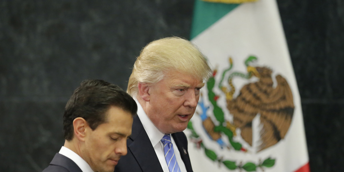 Mexicans are lashing out at their own government over Trump's border plans