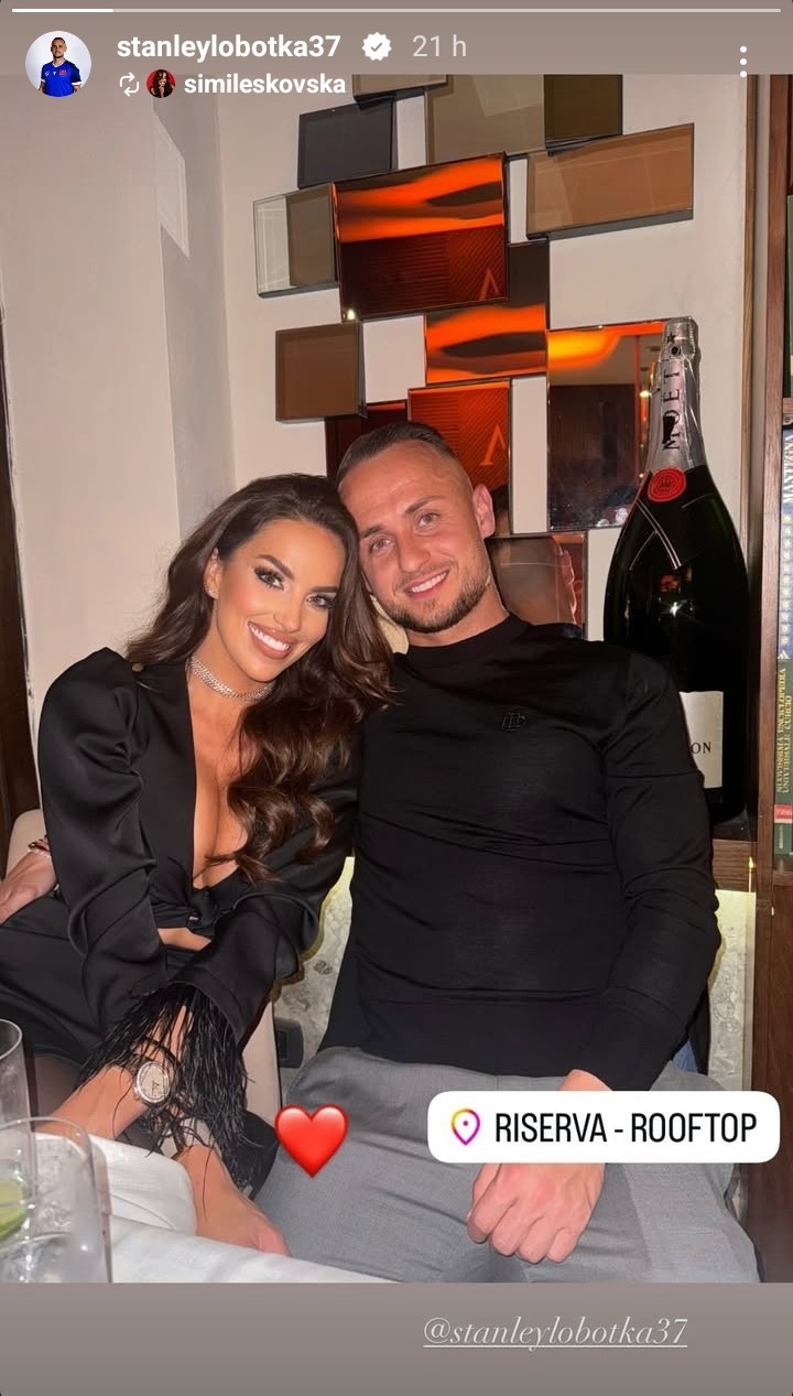 Stanislav Lobotka a Simona Leskovská tvoria pár.