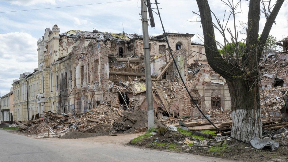 Charków, Ukraina, 28.04.2022 r.