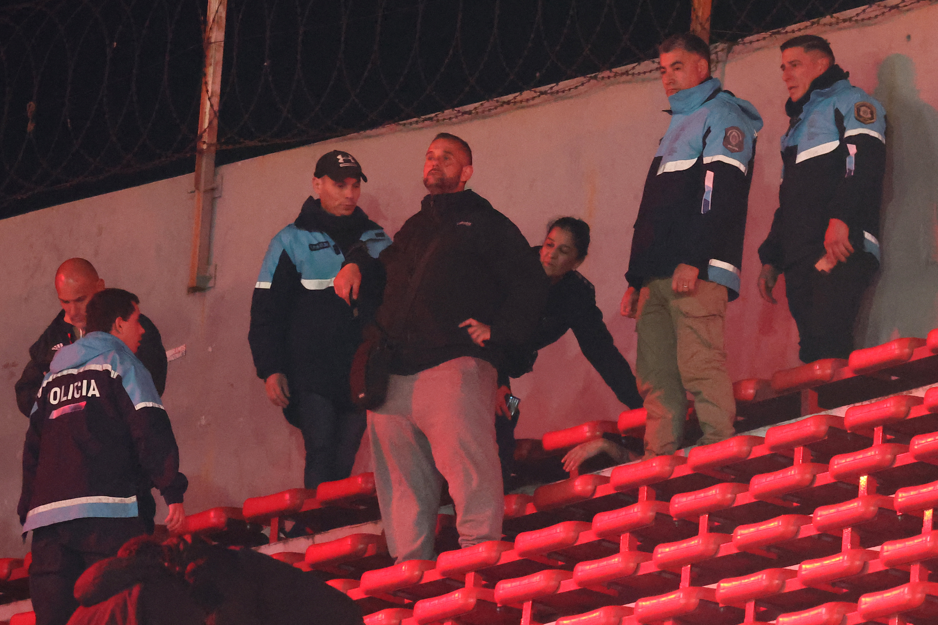 Stadium violence erupts - 300 fans arrested, 19 injured