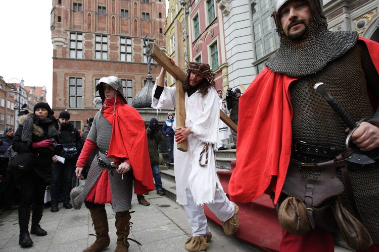 Misterium Męki Pańskiej na ulicach Gdańska