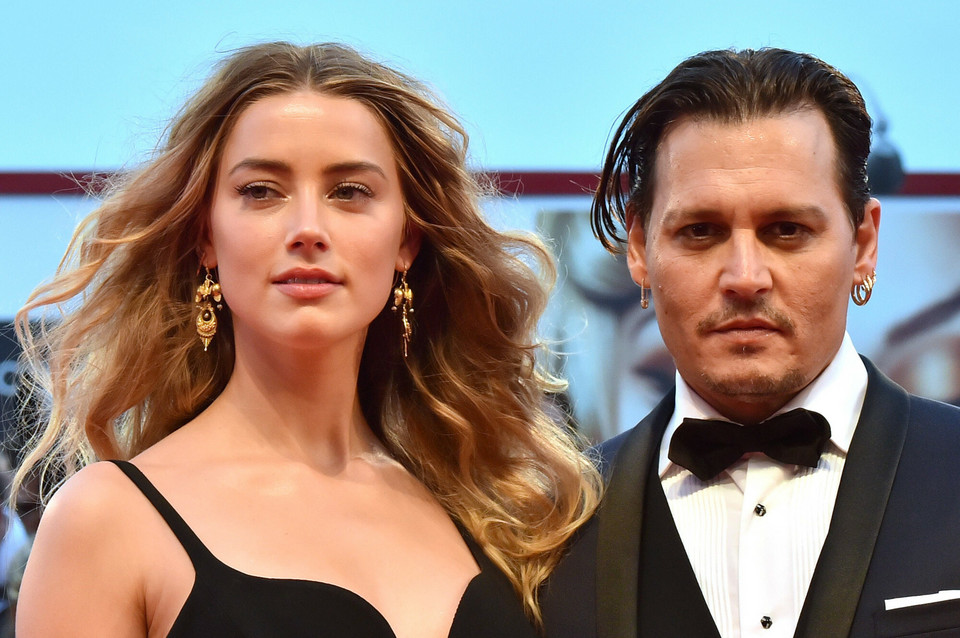 Amber Heard i Johnny Depp (2015)