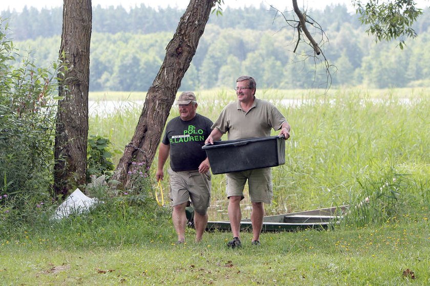 Komorowski lubi chłodne piwko. Foto