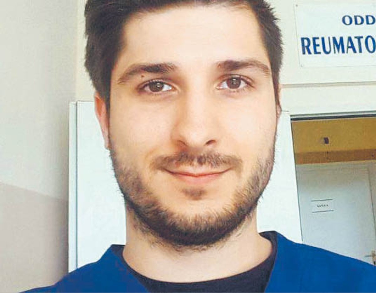 Jakub Kosikowski, rezydent onkologii klinicznej, były rzecznik prasowy i przewodniczący Porozumienia Rezydentów Ogólnopolskiego Związku Zawodowego Lekarzy fot. mat. prasowe