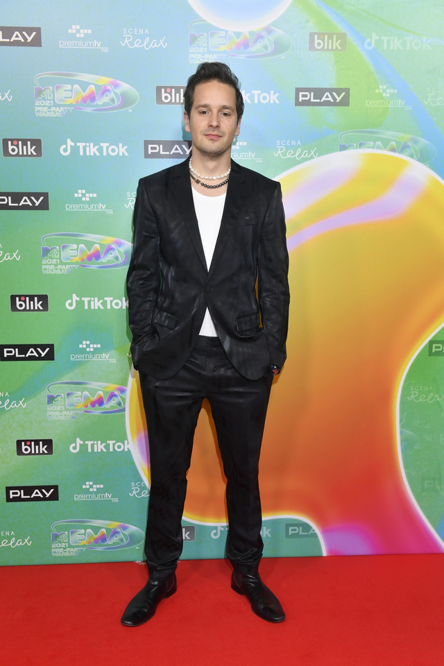 ﻿Gwiazdy na pre-party MTV EMA 2021: Krzysztof Zalewski