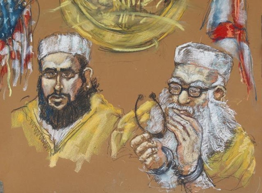 Hafiz Muhamed Šer Ali Kan i jedan od njegovih sinova Izar Kan