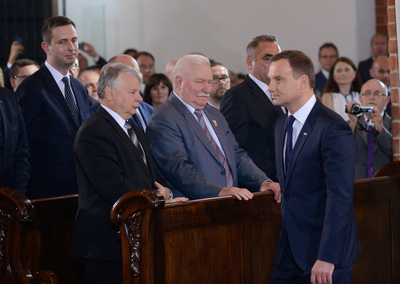 Andrzej Duda na mszy w archikatedrze warszawskiej inaugurującej jego prezydenturę