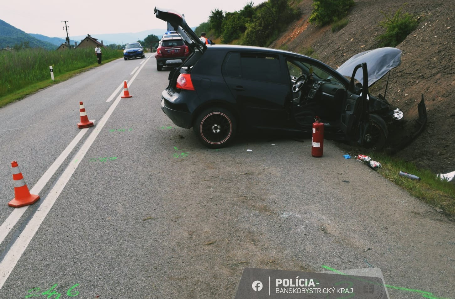Opitý muž spôsobil pri Jelšave nehodu.
