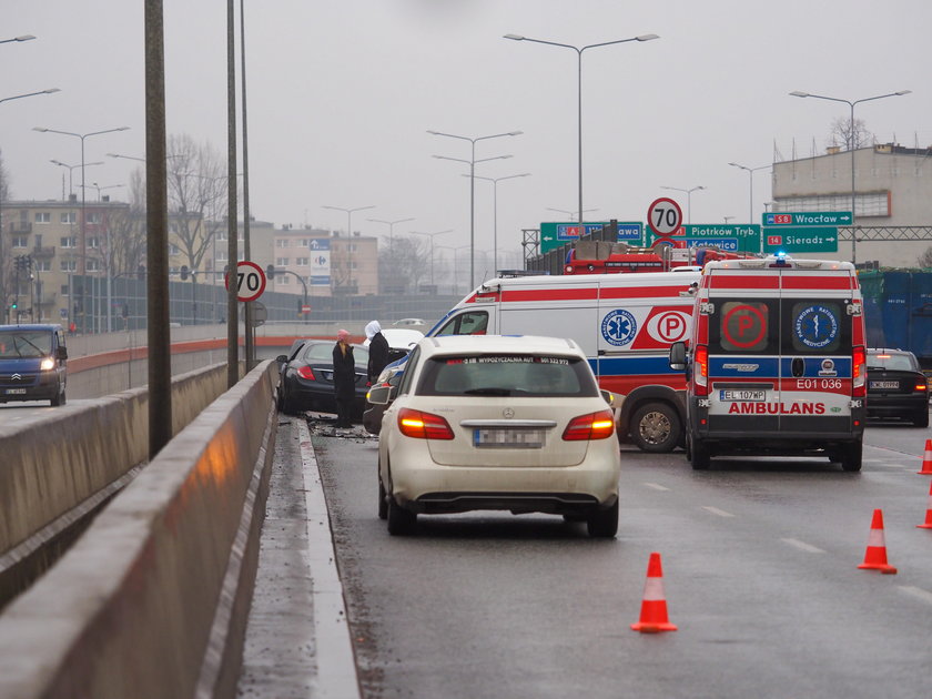 Wypadek na Jana Pawła II 