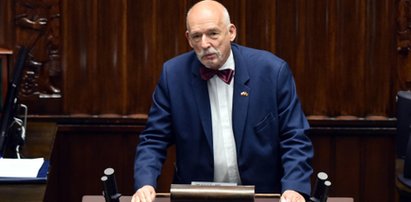 Korwin-Mikke nazwał ich "czarnuchami". Śledztwo umorzono