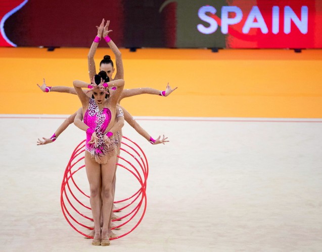 Gimnastyczki rywalizują o medale ME. W Guadalajarze jest efektownie i pięknie