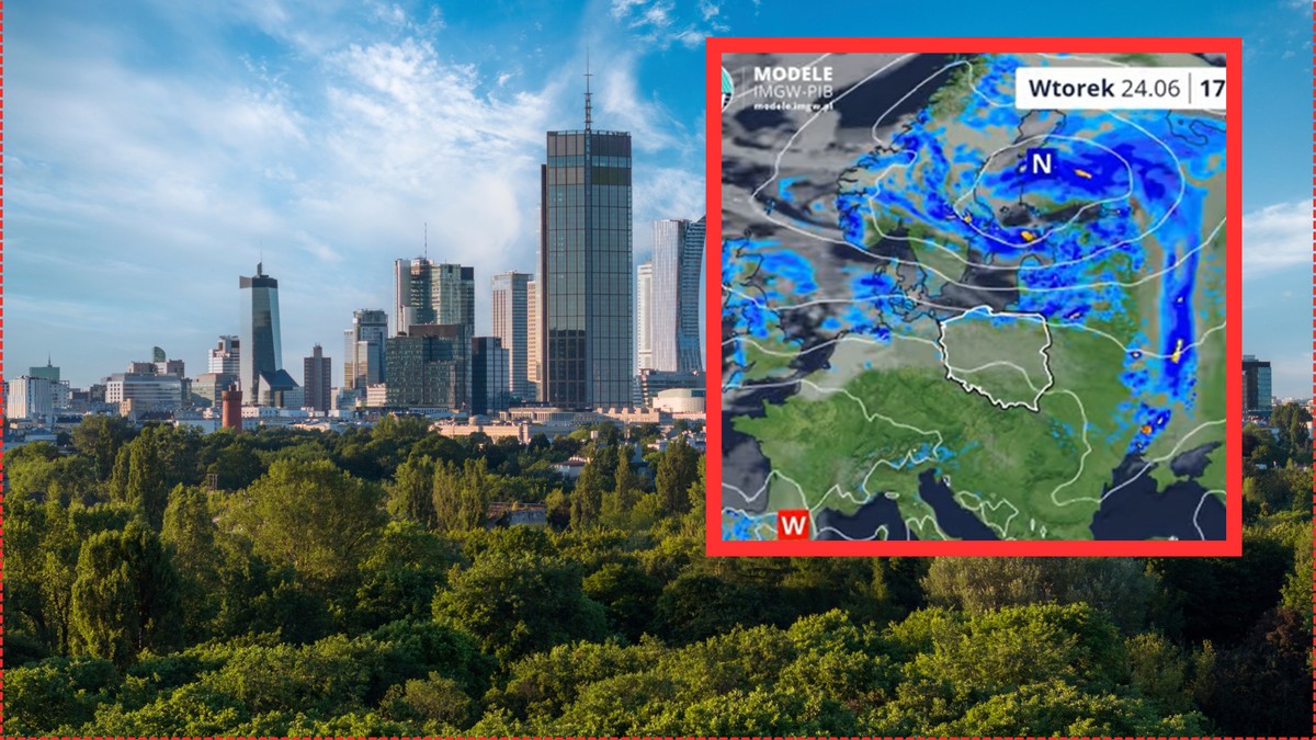 IMGW Prognoza pogody na wtorek, 24 czerwca. Radykalna zmiana