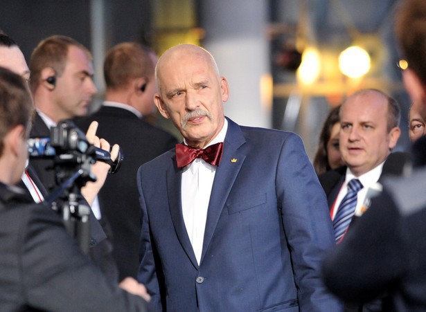 Korwin-Mikke o Zandbergu: Wygaduje bzdury, ale przyjemnie się go słucha