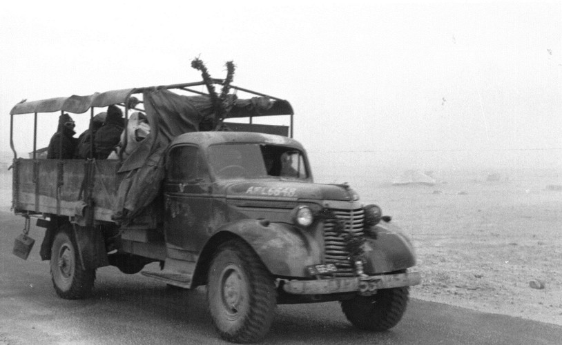 Chevrolet 1532 używany w dywizjonie przeciwlotniczym Samodzielnej Brygady Strzelców Karpackich