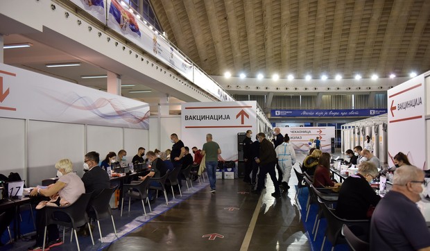 Vakcinacija stranci Beograd sajam